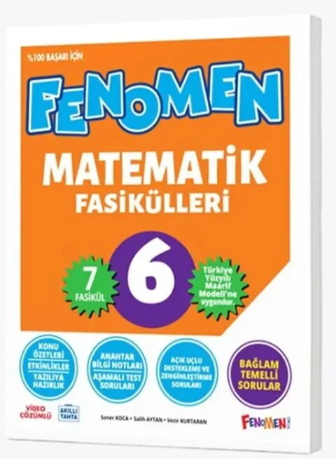 6.%20Sınıf%20Matematik%20Fasikülleri%20(Toplam%206%20Fasikül)%20Fenomen%20Yayınları
