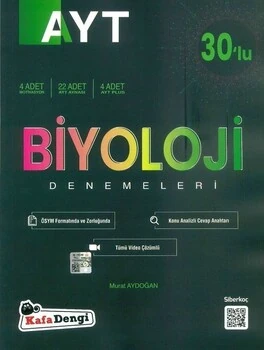 Kafa%20Dengi%20Yayınları%20AYT%20Biyoloji%2030%20lu%20Deneme%20Kafadengi%20Yayınları
