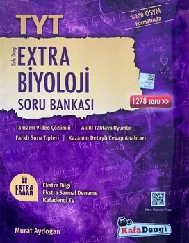 Kafa%20dengi%20Yayınları%20TYT%20Biyoloji%20Extra%20Soru%20Bankası%20Kafadengi%20Yayınları