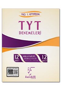 TYT12’li%20Deneme%20YKS%201.Oturum%20Karekök%20Yayınları