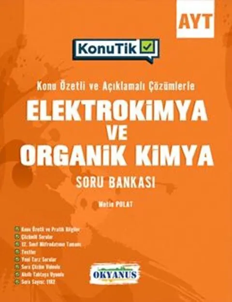 AYT%20KonuTik%20Elektrokimya%20Ve%20Organik%20Kimya%20Soru%20Bankası%20Okyanus%20Yayıncılık