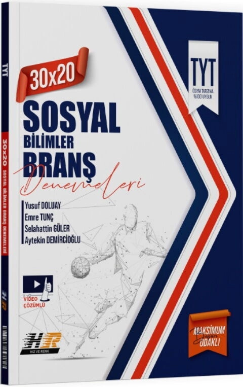 TYT%20Sosyal%20Bilimler%2030%20x%2020%20Denemeleri%20Hız%20ve%20Renk%20Yayınları
