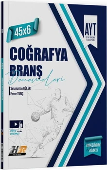AYT%20Coğrafya%2045%20x%206%20Denemeleri%20Hız%20ve%20Renk%20Yayınları
