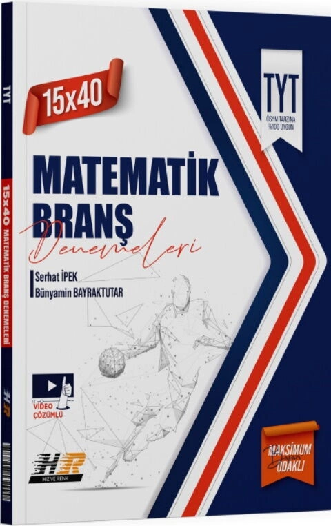 TYT%20Matematik%2015%20x%2040%20Denemeleri%20Hız%20ve%20Renk%20Yayınları