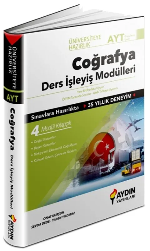Üniversiteye%20Hazırlık%20AYT%20Coğrafya%20Ders%20İşleyiş%20Modülleri%20Aydın%20Yayınları
