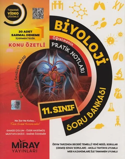 11.%20Sınıf%20Biyoloji%20Konu%20Özetli%20Soru%20Bankası%20Miray%20Yayınları