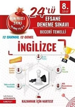 Nartest%208.%20Sınıf%20Kırmızı%20Nar%20Efsane%20İngilizce%2024%20Deneme%20Nartest%20Yayınları