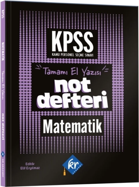KR%20Akademi KPSS%20Matematik%20Problemler%20Konu%20Anlatımı%20Defteri%20KR%20Akademi%20Yayınları