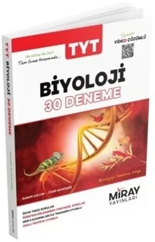 TYT%20Biyoloji%2030%20Deneme%20Video%20Çözümlü%20Miray%20Yayınları