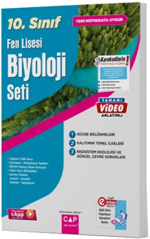 Çap%2010.%20Sınıf%20Fen%20Lisesi%20Biyoloji%20Seti%20Çap%20Yayınları