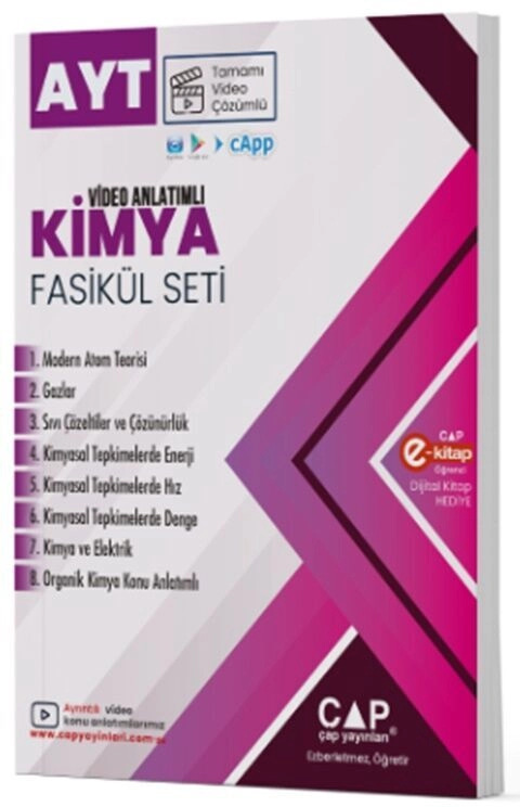 AYT%20Kimya%20Video%20Anlatımlı%20Fasikül%20Seti%20Çap%20Yayınları