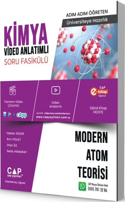 Kimya%20Modern%20Atom%20Teorisi%20Konu%20Anlatımlı%20Soru%20Bankası%20Çap%20Yayınları
