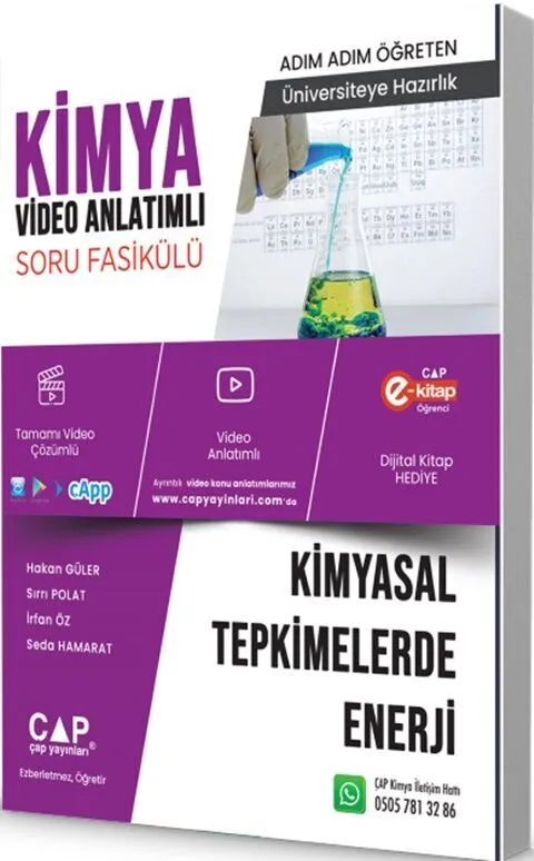 Üniversiteye%20Hazırlık%20Kimya%20Kimyasal%20Tepkimelerde%20Enerji%20Konu%20Anlatımlı%20Soru%20Fasikülü%20Çap%20Yayınları