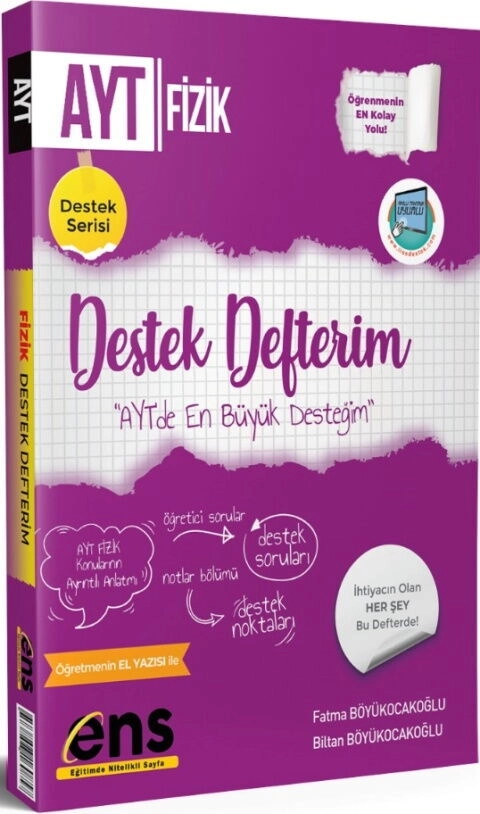 AYT%20Fizik%20Destek%20Defterim%20ENS%20Yayıncılık