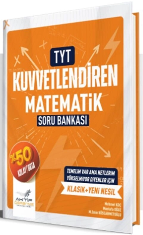 TYT%20Matematik%20Kuvvetlendiren%20Soru%20Bankası%20Aktif%20Öğrenme%20Yayınları