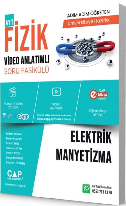 Çap%20Fizik%20Elektrik%20Manyetizma%20Konu%20Anlatımlı%20Soru%20Bankası%20Çap%20Yayınları