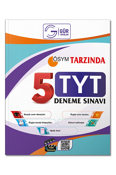 ÖSYM%20Tarzında%205li%20TYT%20Deneme%20Sınavı%20Gür%20Yayınları