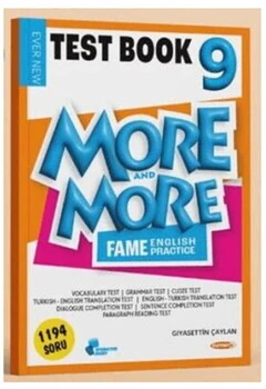 9.%20Sınıf%20More%20More%20Test%20Book%20İngilizce%20Soru%20Kitabı%20Kurmay%20ELT