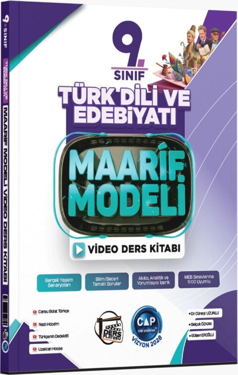 9.%20Sınıf%20Türk%20Dili%20ve%20Edebiyatı%20Maarif%20Video%20Ders%20Kitabı%20Çap%20Yayınları