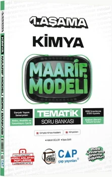 Üniversiteye%20Hazırlık%20Kimya%20Ders%20Platosu%20Maarif%20Modeli%20Tematik%20Soru%20Bankası%201.%20Aşama%20Çap%20Yayınları