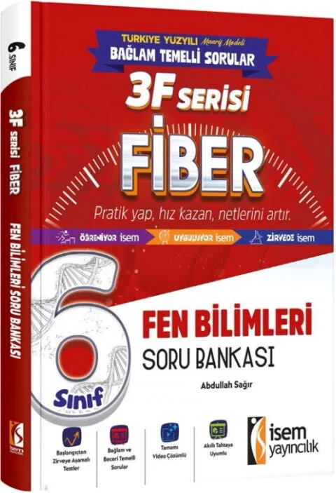 6.%20Sınıf%20Fen%20Bilimleri%203F%20Fiber%20Soru%20Bankası%20İsem%20Yayıncılık