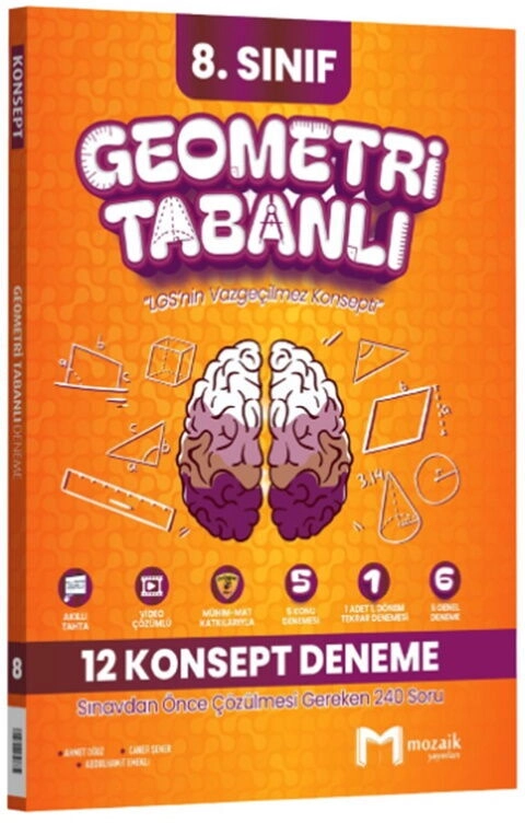 8.%20Sınıf%20LGS%20Geometri%20Tabanlı%2012%20Konsept%20Deneme%20Mozaik%20Yayınları