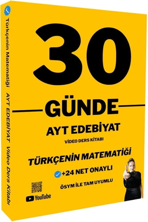 Türkçenin%20Matematiği%20AYT%20Edebiyat%2030%20Günde%20Video%20Ders%20Kitabı%20Oksijen%20Yayınları