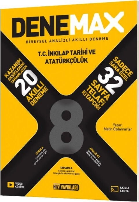 8.%20Sınıf%20İnkilap%20Tarihi%20ve%20Atatürkçülük%20Denemax%2020%20li%20Akıllı%20Deneme%20Hız%20Yayınları