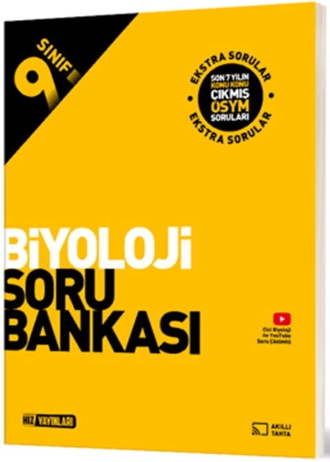 9.%20Sınıf%20Biyoloji%20Soru%20Bankası%20Hız%20Yayınları