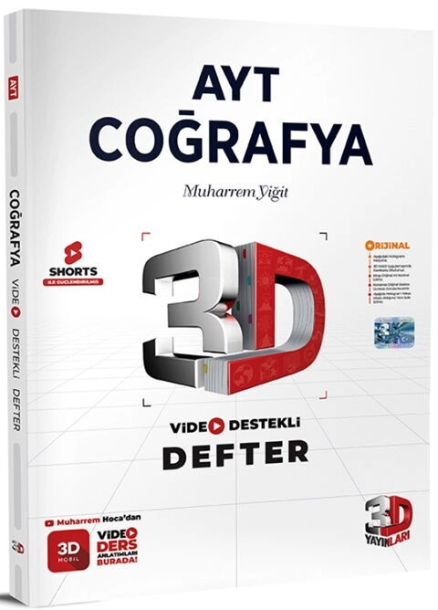 AYT%20Coğrafya%20Video%20Destekli%20Defter%203D%20Yayınları
