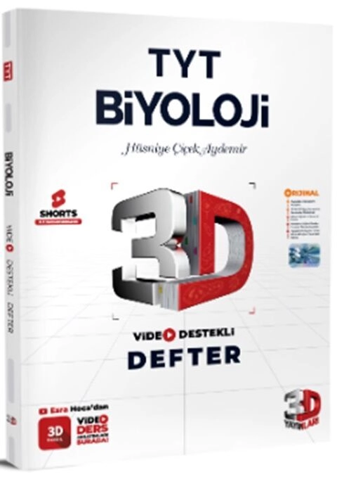 TYT%203D%20Biyoloji%20Video%20Destekli%20Defter%203D%20Yayınları