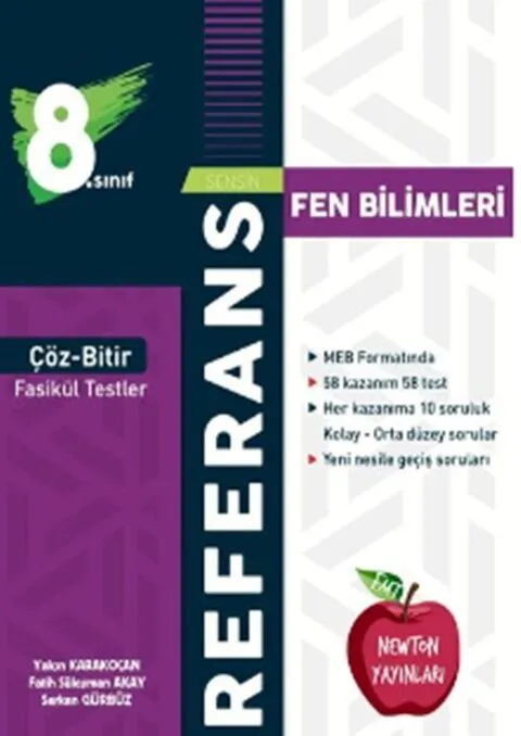 8.%20Sınıf%20Referans%20Fen%20Bilimleri%20Çöz%20Bitir%20Fasikül%20Testler%20Newton%20Yayınları