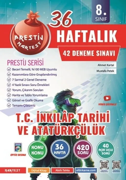 8.%20Sınıf%20Haftalık%20T.C.%20İnkılap%20Tarihi%20Ve%20Atatürkçülük%20Denemeleri%20Nartest%20Yayınları