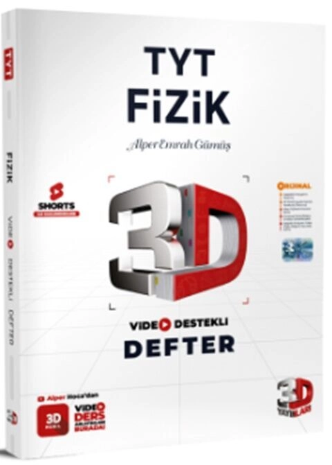 TYT%203D%20Fizik%20Video%20Destekli%20Defter%203D%20Yayınları