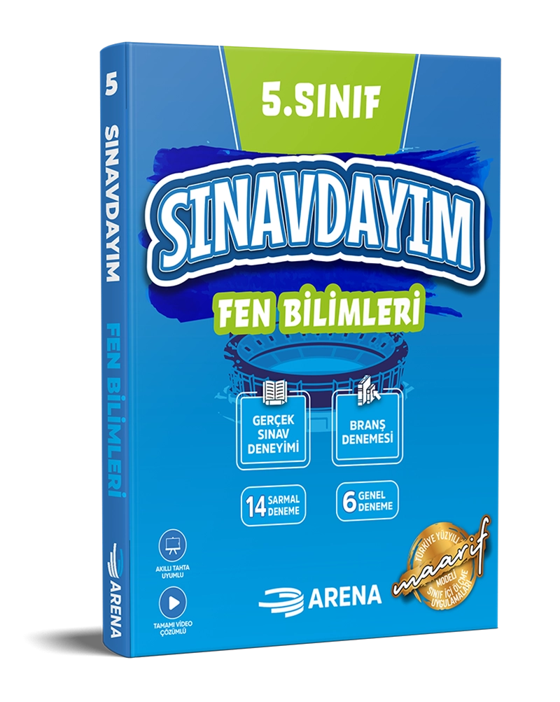 5.%20Sınıf%20Fen%20Bilimleri%20Sınavdayım%20Fasikül%20Deneme%20Arena%20Yayınları