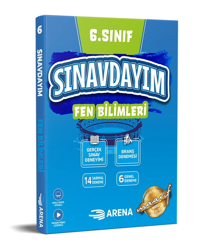 6.%20Sınıf%20Fen%20Bilimleri%20Sınavdayım%20Fasikül%20Deneme%20Arena%20Yayınları
