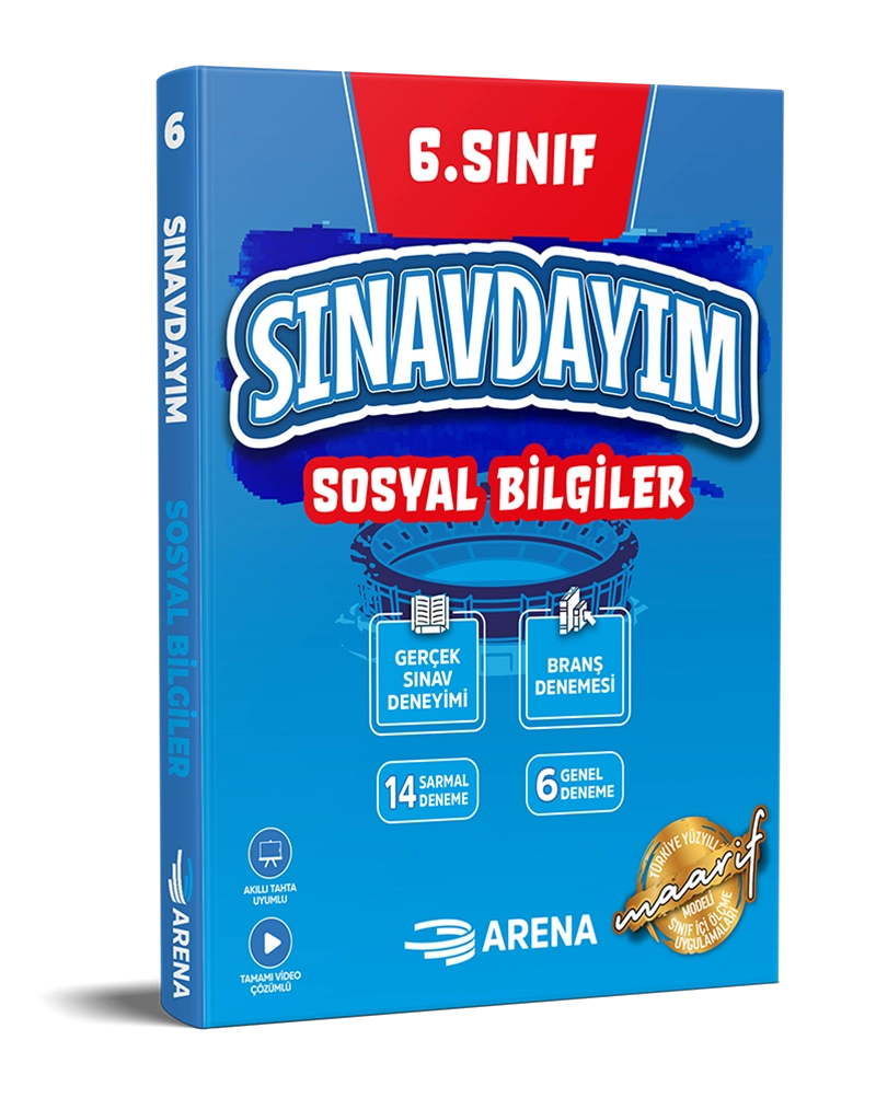 6.%20Sınıf%20Sosyal%20Bilgiler%20Sınavdayım%20Fasikül%20Deneme%20Arena%20Yayınları