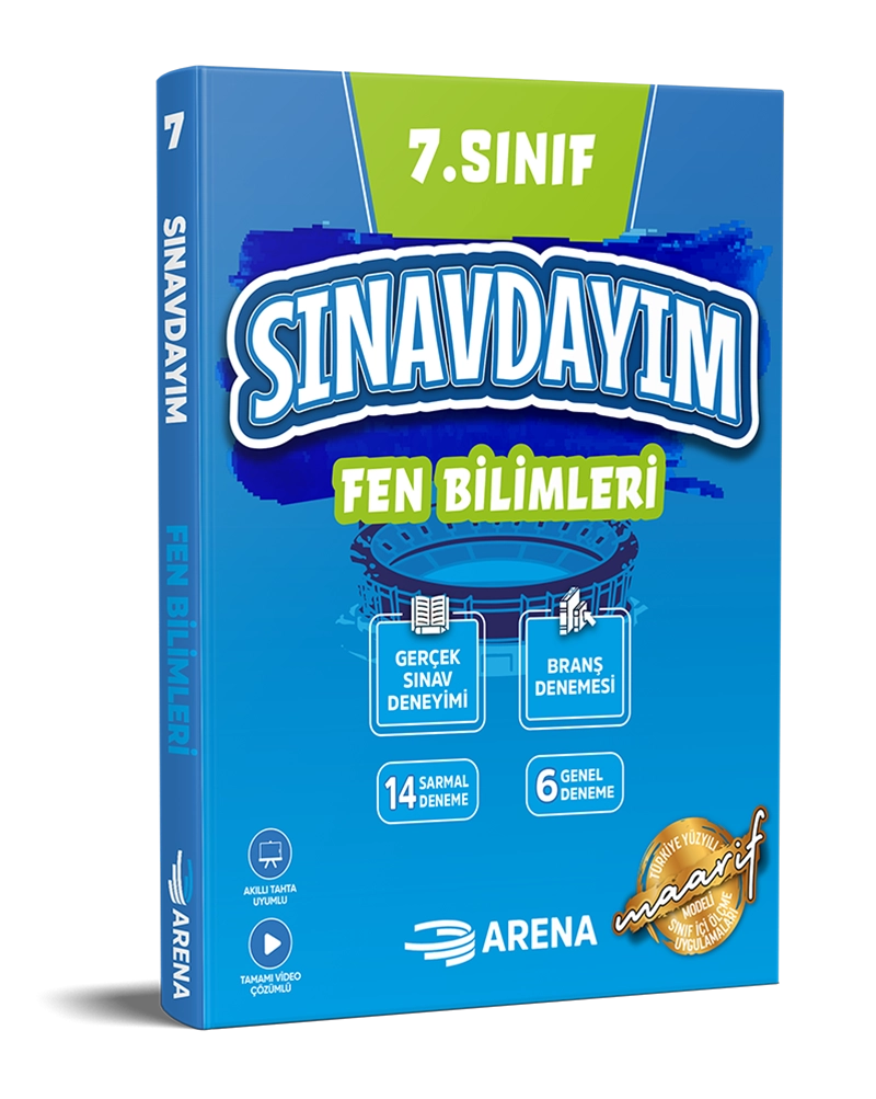 7.%20Sınıf%20Fen%20Bilimleri%20Sınavdayım%20Fasikül%20Deneme%20Arena%20Yayınları
