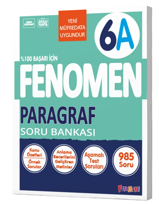 6.%20Sınıf%20Paragraf%20Soru%20Bankası%20(A)%20Fenomen%20Yayınları