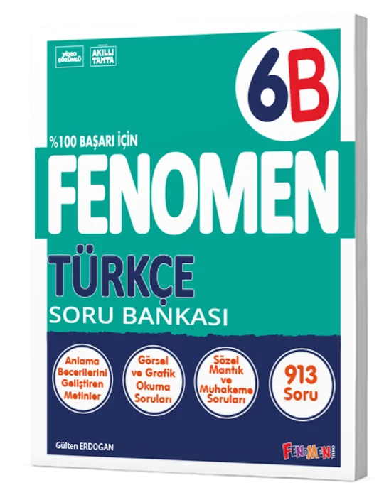 6.%20Sınıf%20Türkçe%20Soru%20Bankası%20(B)%20Fenomen%20Yayınları