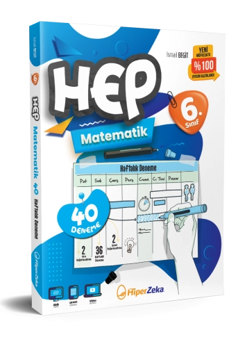 6.%20Sınıf%20HEP%20Matematik%20Haftalık%20Deneme%20Föyleri%20Hiper%20Zeka%20Yayınları