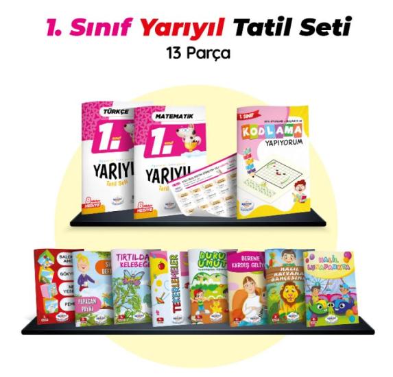 Öğretmen Evde 1. Sınıf Yarıyıl Tatil Seti