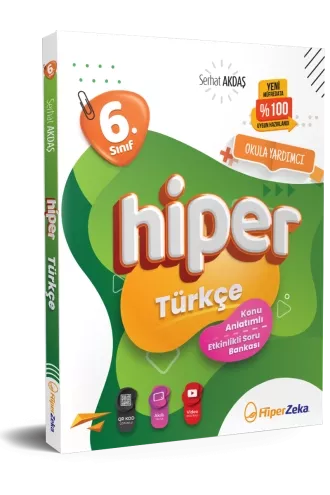 6. Sınıf Hiper Türkçe K.A. Soru Bankası Hiper Zeka Yayınları