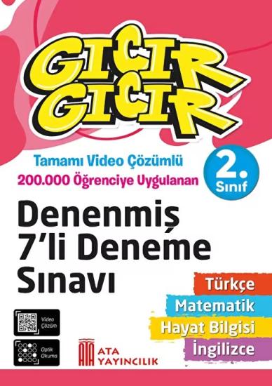 2. Sınıf Ata Yayıncılık Gıcır Gıcır Denenmiş 7’Li Deneme Sınavı
