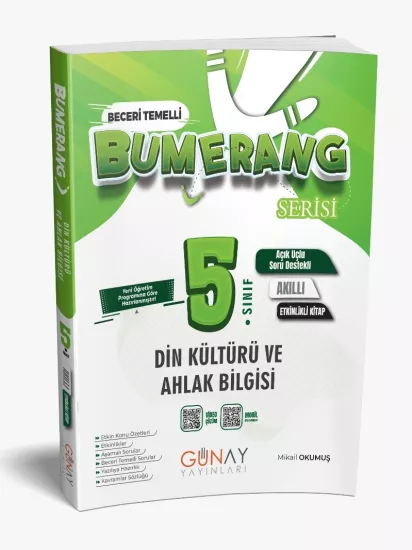5. Sınıf Bumerang Etkinlikli Din Kültürü Günay Yayınları