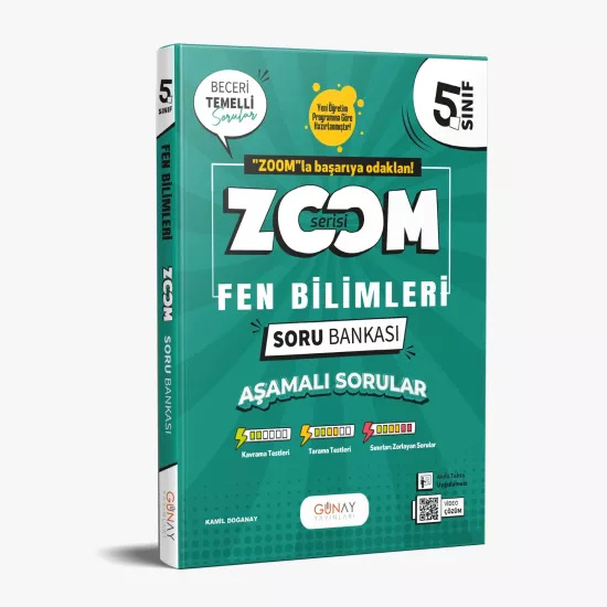 5. Sınıf Zoom Serisi Fen Bilimleri Soru Bankası Günay Yayınları