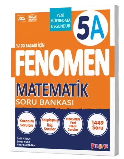 5. Sınıf Matematik Soru Bankası (A) Fenomen Yayınları