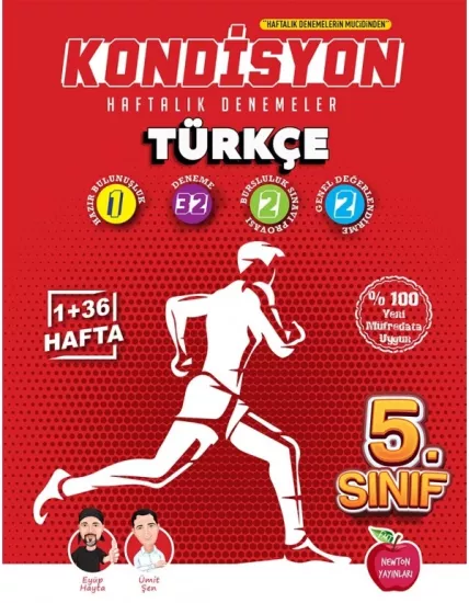 5. Sınıf Kondisyon Türkçe Denemeleri Newton Yayınları