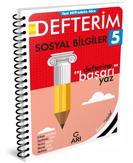5. Sınıf Sosyalimo Sosyal Bilgiler Defterim Arı Yayıncılık