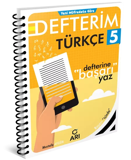 5. Sınıf TürkçeMino Türkçe Defterim Arı Yayıncılık